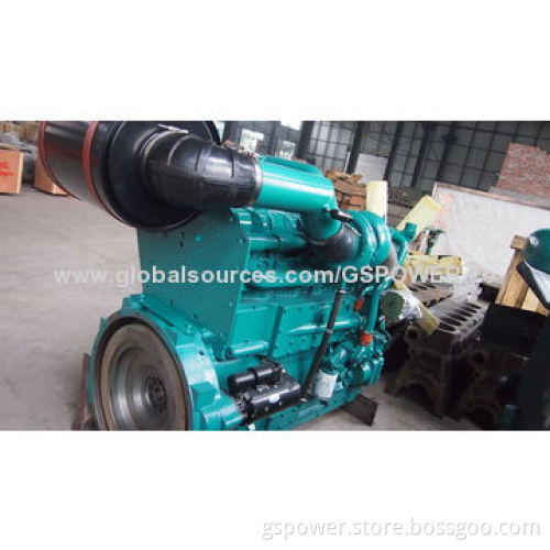 24V electric motor starters, in-line,6 cylinders, turbocharged, marine engines for Genset